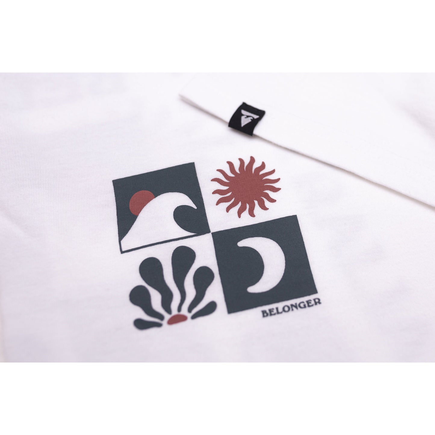 Unisex Elements Collection White T-Shirt