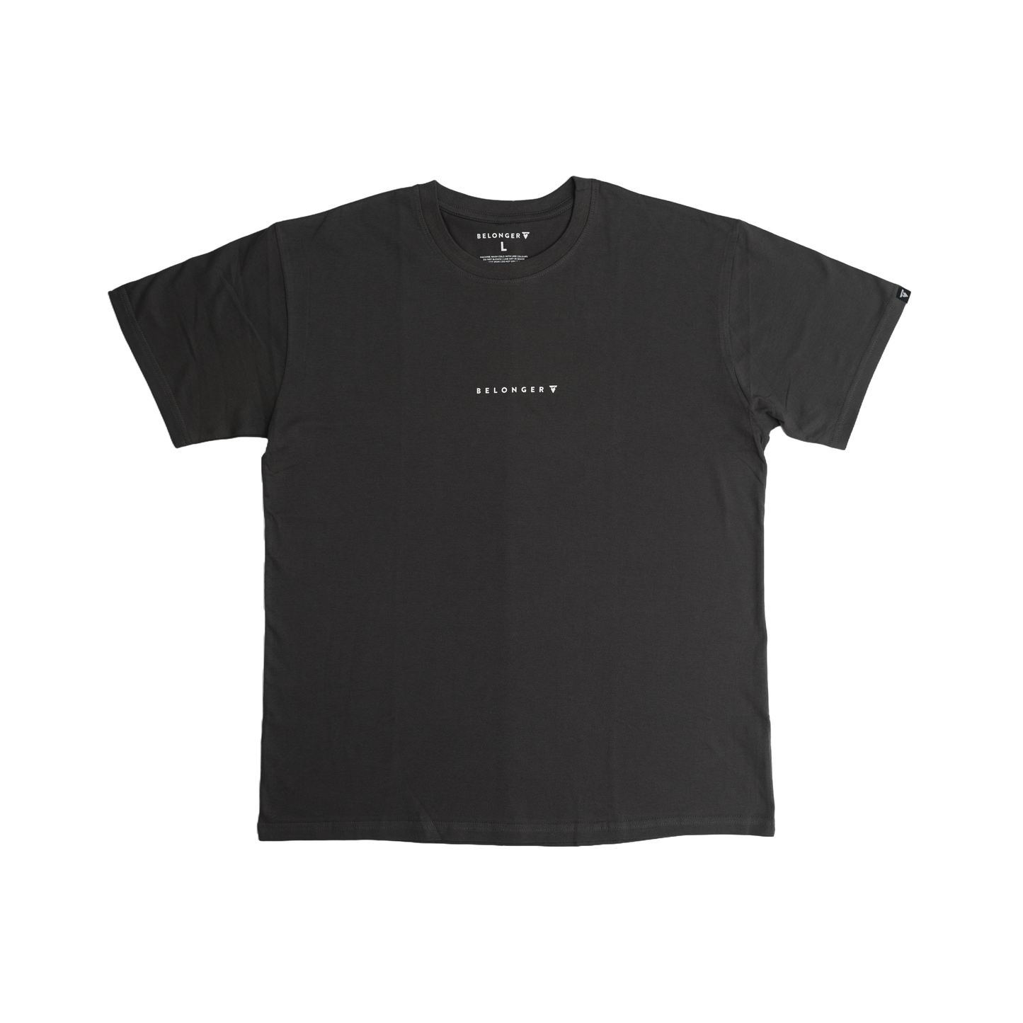 Unisex Elements Collection Grey Basic T-Shirt