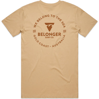 T-shirt Tan/Brown - Belonger