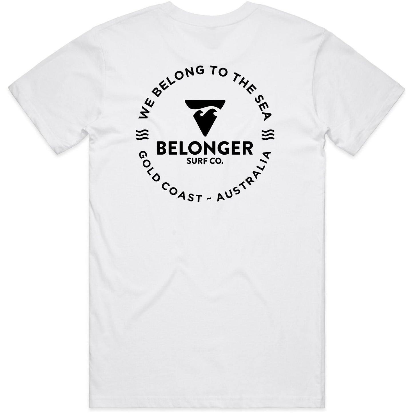T-shirt White/Black - Belonger