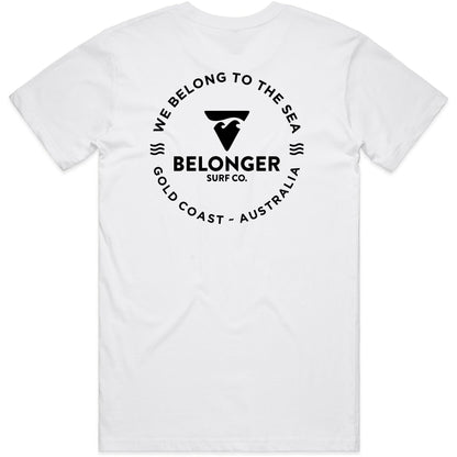 T-shirt White/Black - Belonger